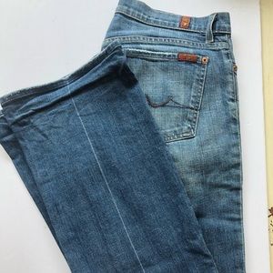 7 for all mankind bootcut size 31x32.